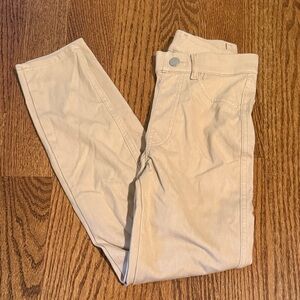 Uniqlo Women's Cream Skinny Pants